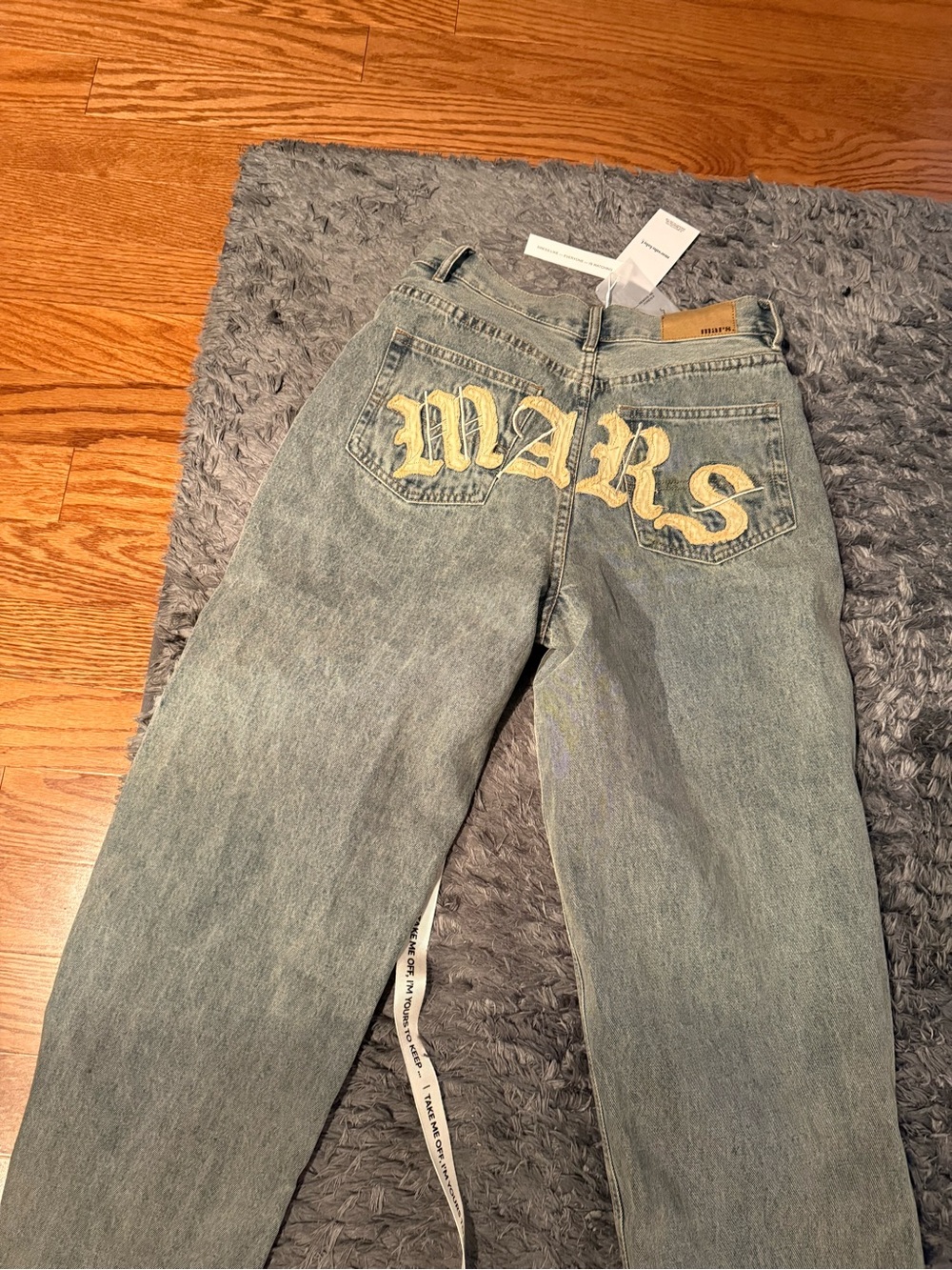 MARS logo pants